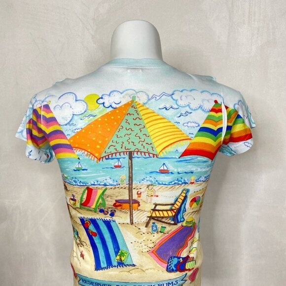 Sublivie South of the Border Beach Bum Graphic Top - Picture 6 of 9